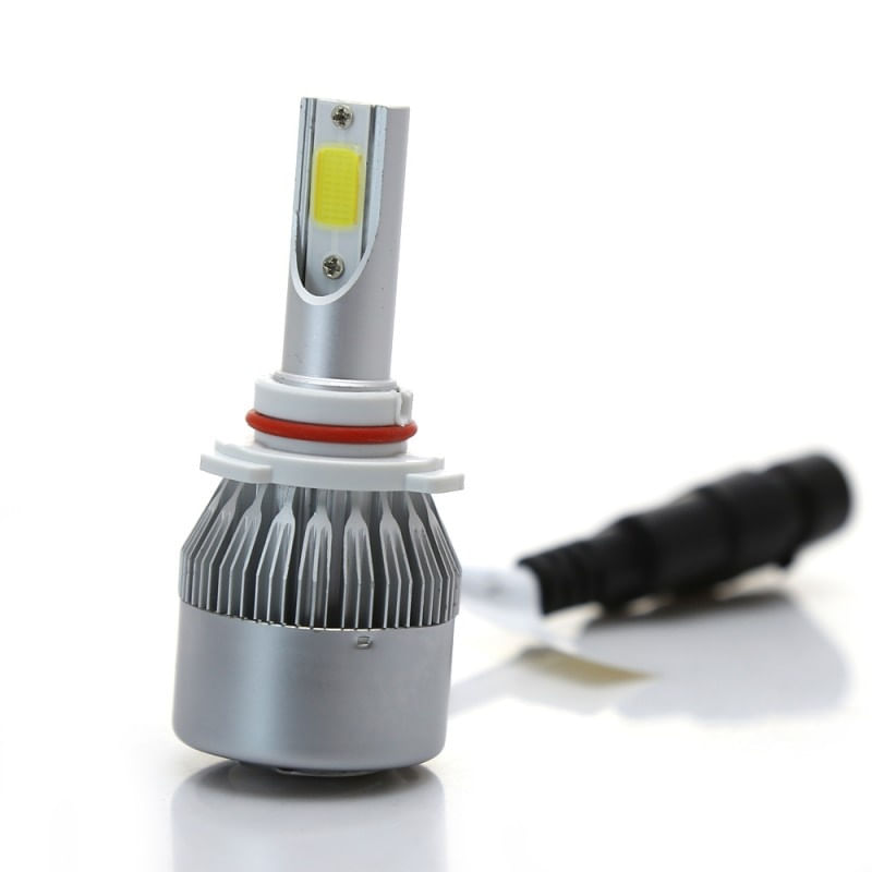 Set 2 LED-uri Auto Techstar® C6, 9005, 36w, 3800 Lumeni, 6500K, AUTO, 12-24 Volti, COB - 4 | YEO