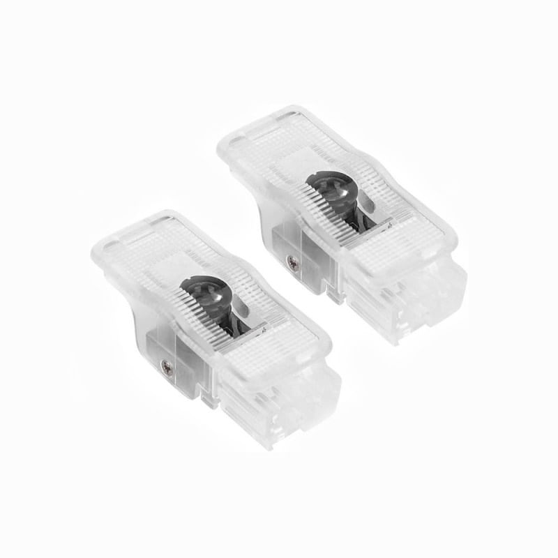 Set 2 Bucati Emblema Logo LED Portiera dedicata Marca Auto PEUGEOT - 1 | YEO