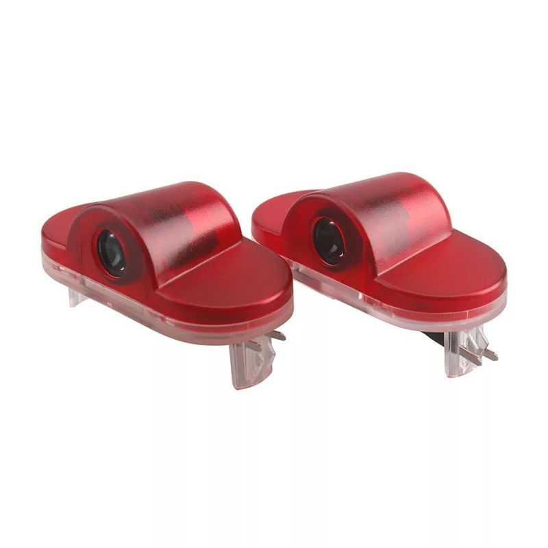 Set 2 Bucati Emblema Logo LED Portiera dedicata Marca Auto FORD - 4 | YEO