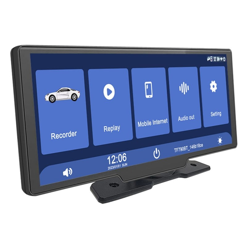 Sistem Multimedia Techstar® Apple Carplay/Android 9006D, Ecran Tactil, 9.3 Inch 1024x600 HD IPS, Bluetooth, Mirror