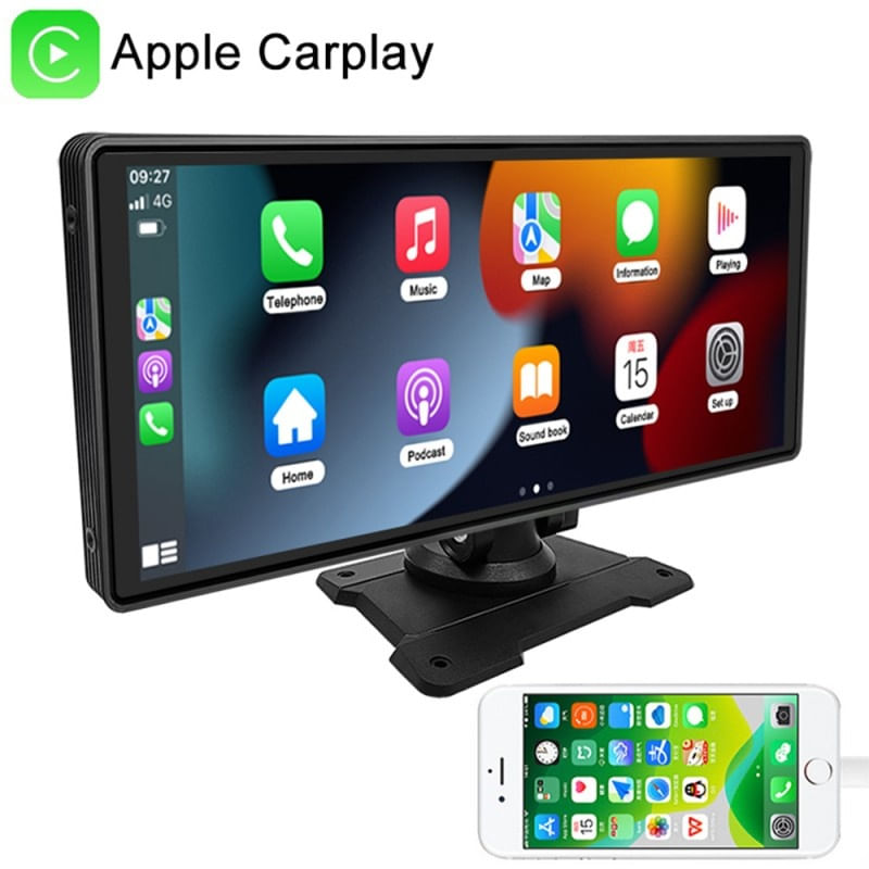 Sistem Multimedia Techstar® Apple Carplay/Android 9003D, Ecran Tactil, 9.3 Inch 1024x600 HD IPS, Bluetooth, Mirror - 2 | YEO