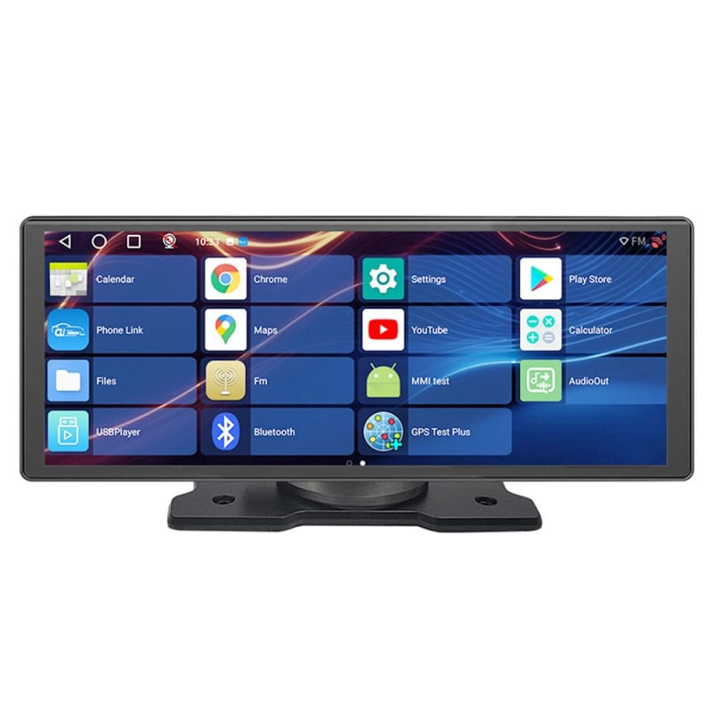 Sistem Multimedia Techstar® Apple Carplay/Android 9001PND, Ecran Tactil, 9.3 Inch 1600x600 HD IPS, Bluetooth, Mirror - 0 | YEO