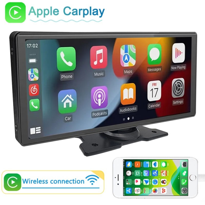 Sistem Multimedia Techstar® Apple Carplay/Android 9001PND, Ecran Tactil, 9.3 Inch 1600x600 HD IPS, Bluetooth, Mirror - 2 | YEO