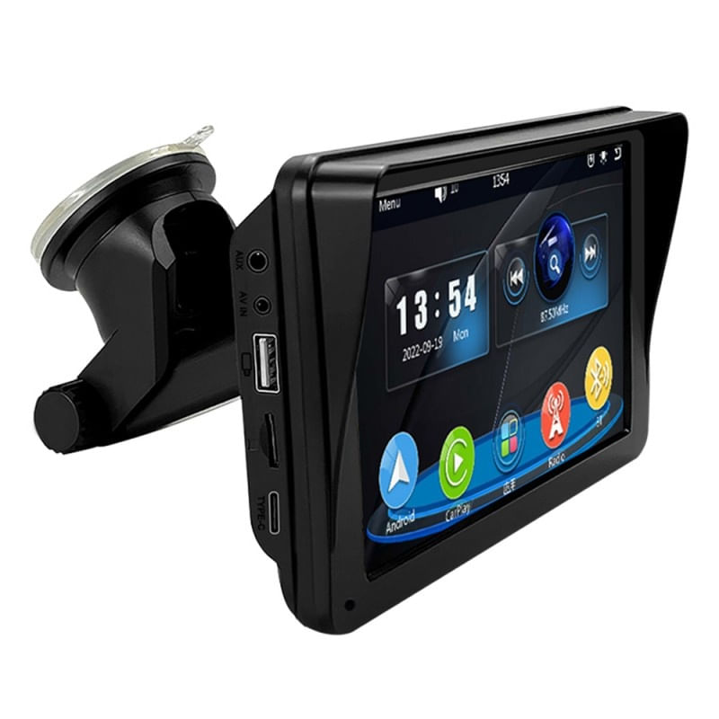 Sistem Multimedia Techstar® Apple Carplay/Android 7094P, Ecran Tactil, 7 Inch 1080P Full HD, Bluetooth, Mirror - 3 | YEO