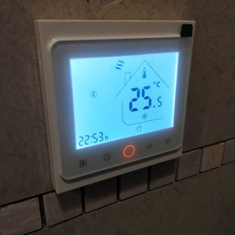 Termostat Techstar® Smart GH-20W, Wireless, Pentru Centrala Termica pe Gaz sau Electrica, Compatibila Google Home - 4 | YEO