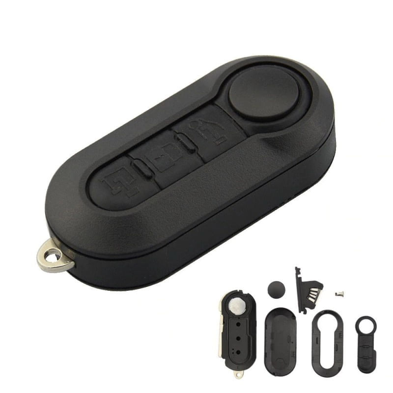 Carcasa Cheie Auto Techstar® Fiat 500, Ducato, Bravo, Stilo, Punto, Panda, 3 Butoane - 2 | YEO