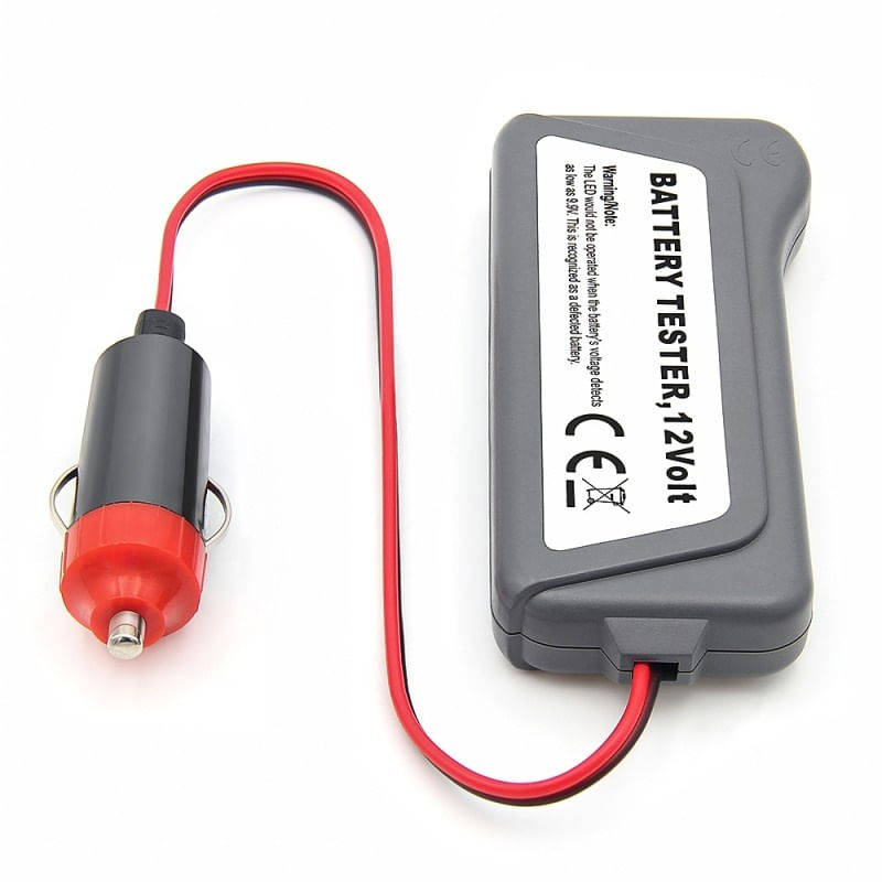 Tester Baterie si Alternator Auto Techstar® , Conectare la priza auto, 12V, Usor de utilizat - 3 | YEO