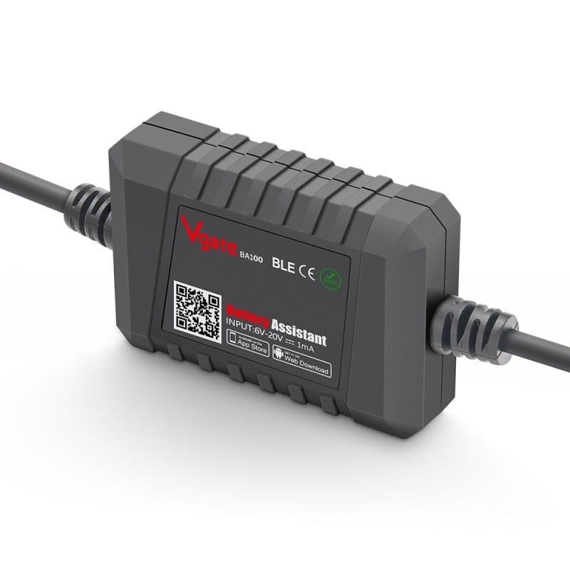 Tester Bluetooth pentru monitorizare a bateriei auto Vgate BA100 6V-20V compatibil IOS / Android - 3 | YEO