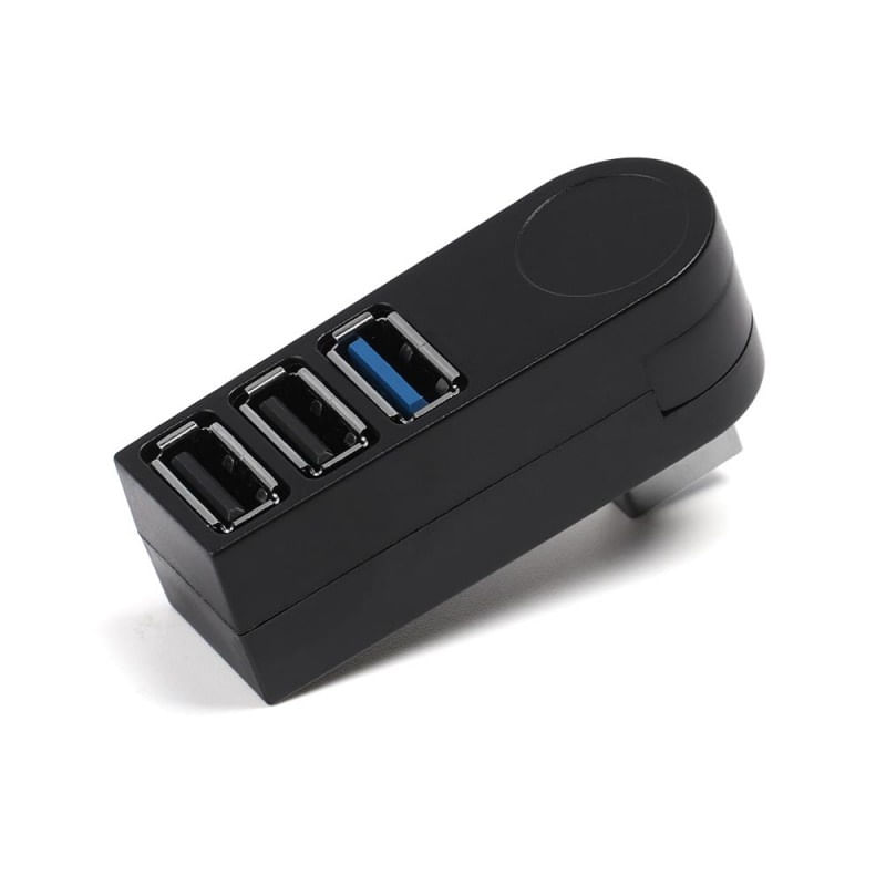 USB Hub Techstar® HB3, 3.0 High Speed, 1 Port USB 3.0, 2 Port USB 2.0, Conexiune USB 3.0 de mare viteza, Compact - 4 | YEO
