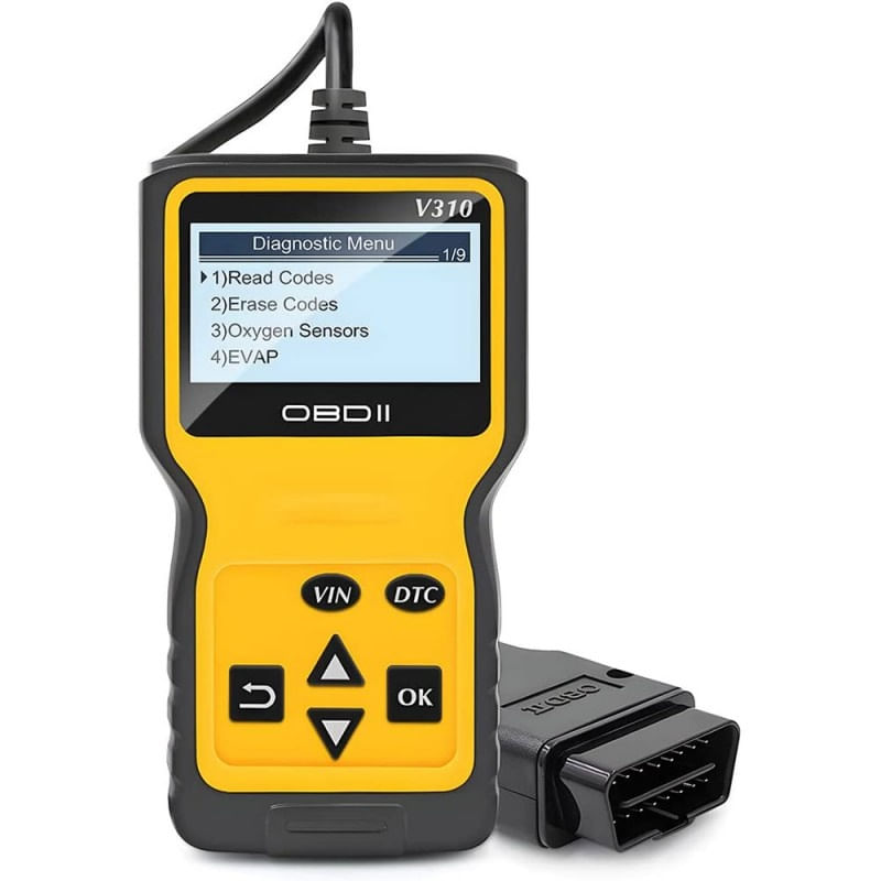 Dispozitiv de diagnosticare si scanare auto Techstar® V310, OBD2, Citire/ Stergere coduri de eroare, Ecran LCD - 3 | YEO