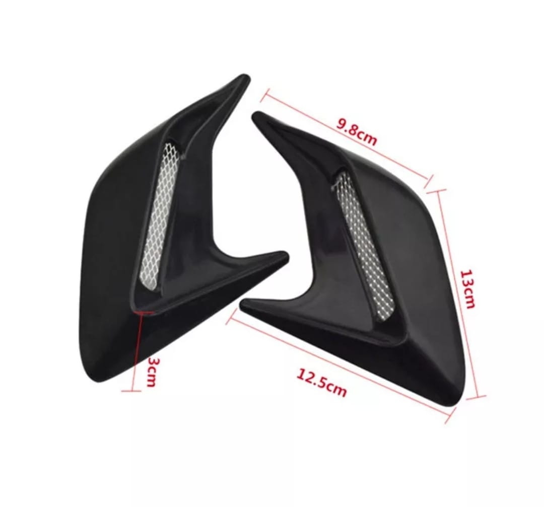 Set Ornament Auto pentru Aripa, Usi, Capota, Culoare Negru Lucios AutoREY® Premium - imagine 6