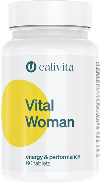 Vital Woman Supliment Alimentar recomandat Femeilor pentru o Viata Sexuala Implinita (60 tablete) - CaliVita