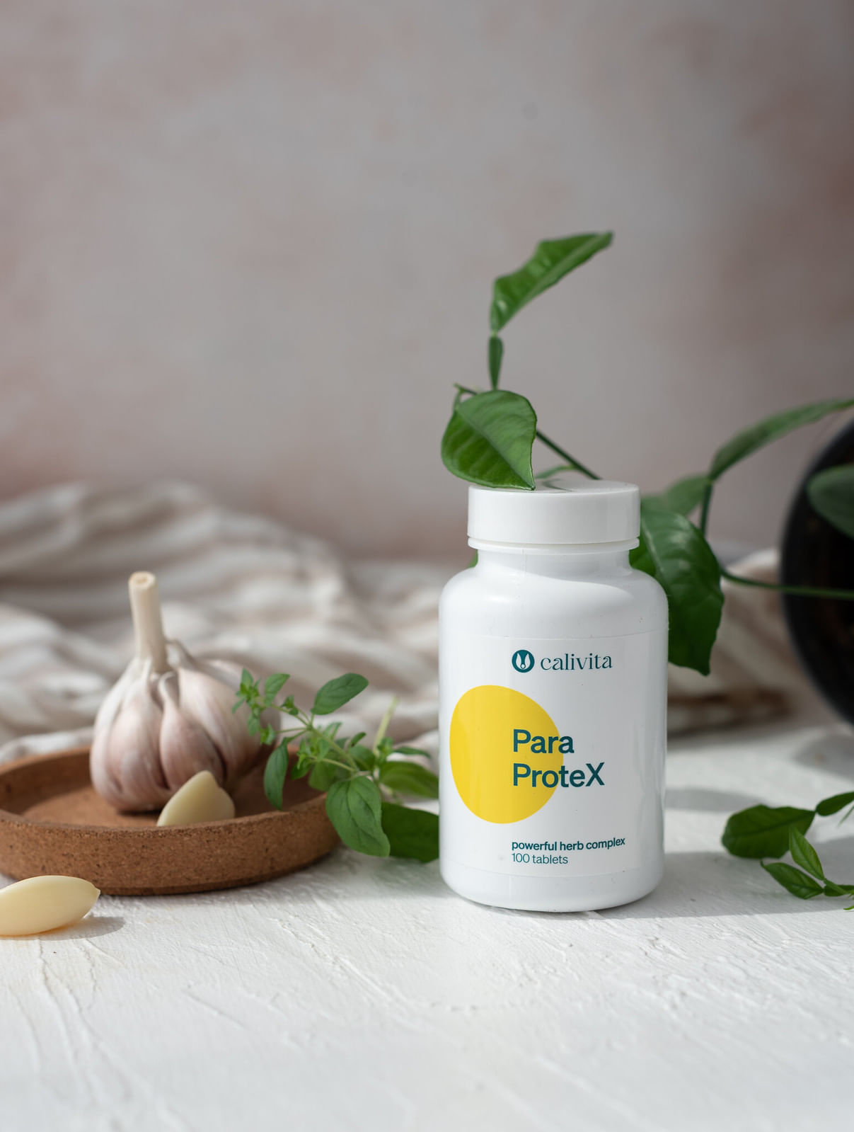 Formula Antiparazitica si Antimicrobiana ParaProteX (100 tablete) - Calivita - imagine 4