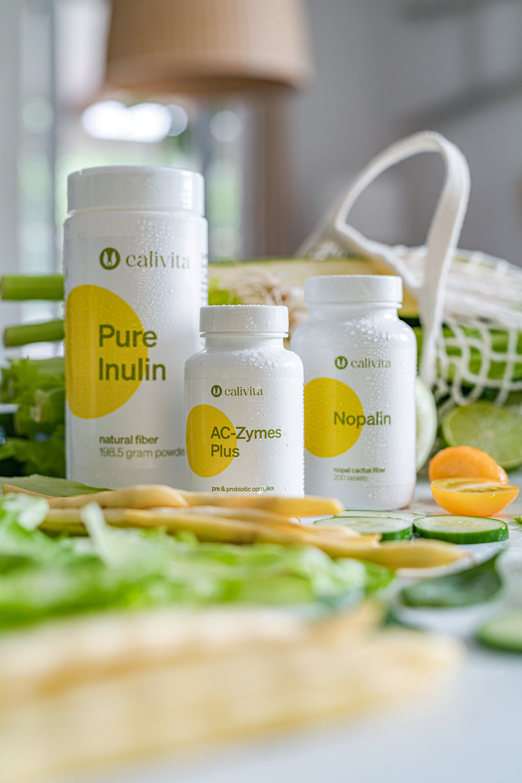 Pure Inulin supliment alimentar cu Pudra de Inulina pura din cicoare pentru Colon Iritabil (198,5 g) - Calivita - 4 | YEO