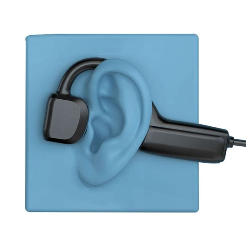 Casti Smart Techstar® G1, Wireless, Behind the Ear, Bluetooth V5.1, Acumulator 130mAh, pentru iPhone Xiaomi Huawei - 3 | YEO