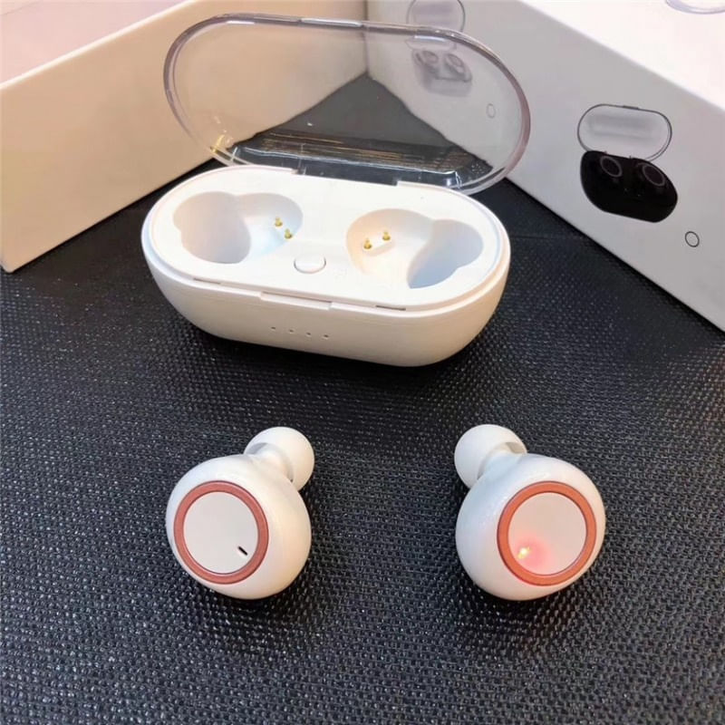 Casti Bluetooth Wireless Techstar® TWS Earbud cu Tehnologie BT 5.0 Alb