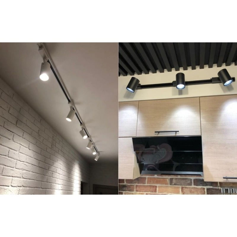 Spot LED Techstar® Tracklights, Pentru Sina RailRacks Monofazata Tip L, 30w, 4000k Lumina Naturala, Iluminat - 3 | YEO