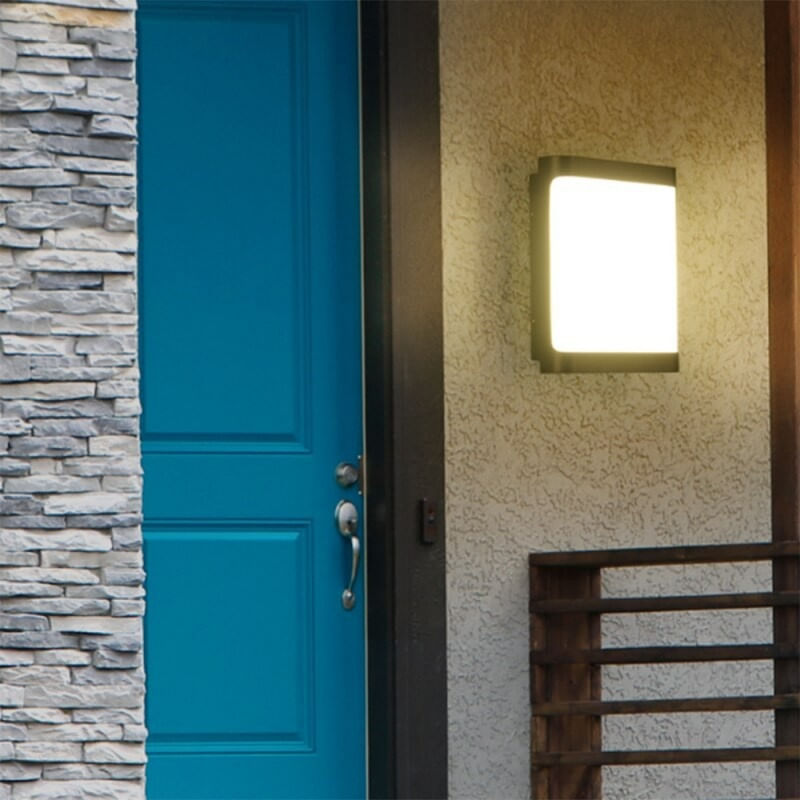 Aplica Exterior Techstar® LED Light EX10 , Putere 20W, A++, Rezistenta la Apa si Praf, Alb Rece, 6500K, Plastic ABS