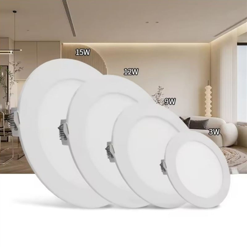 Spot LED Incastrabil Techstar® MBD Ultra Slim, Putere 15W, Lumina Calda 3000K, Diametru 19cm pentru Gol de 17.5cm, CRI
