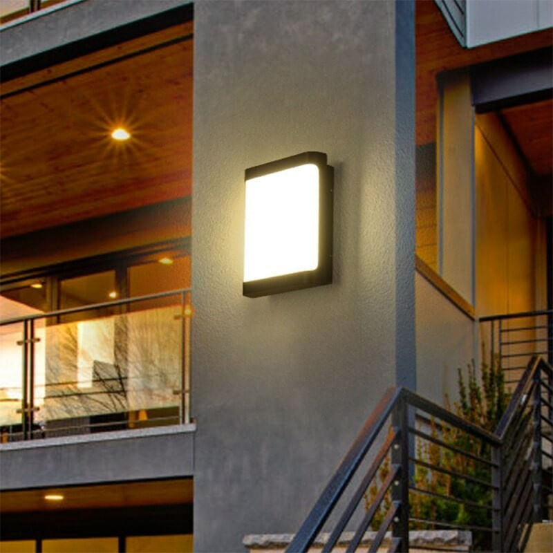 Aplica Exterior Techstar® LED Light EX10 , Putere 20W, A++, Rezistenta la Apa si Praf, Alb Cald, 3000K, Plastic ABS - 3 | YEO