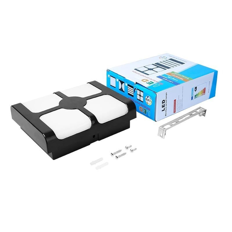 Aplica Exterior Techstar® LED Light EX20 , Putere 20W, A++, Rezistenta La Apa Si Praf, Alb Cald, 3000K, Plastic ABS