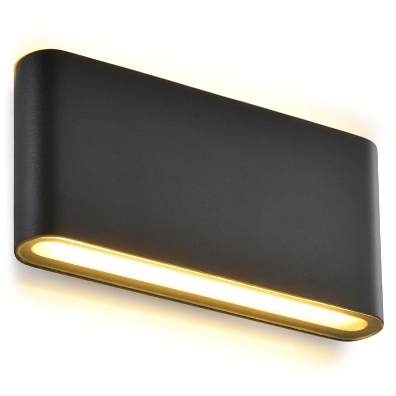 Aplica Exterior Techstar® LED Light C30, Putere 6W, A+, Rezistenta la Apa si Praf, Alb Rece, 6500K, Aluminiu, Negru - 4 | YEO