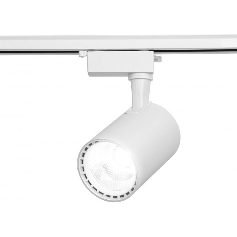 Spot LED Techstar® Tracklights, Pentru Sina RailRacks Monofazata Tip L, 30w, 3000K, 4000K, 6500K, Iluminat