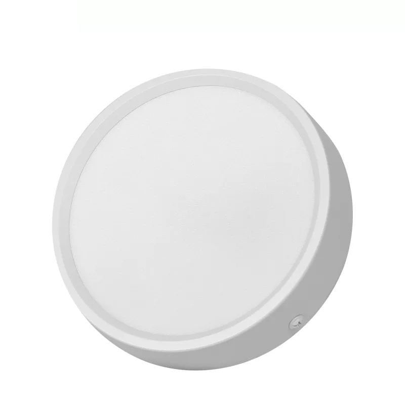Aplica LED Techstar® Slim P, Putere 15W, Culoare Lumina 6500K, Diametru 12cm, Grosime 3cm, CRI 80+, Corp Aluminiu, Alb - 1 | YEO
