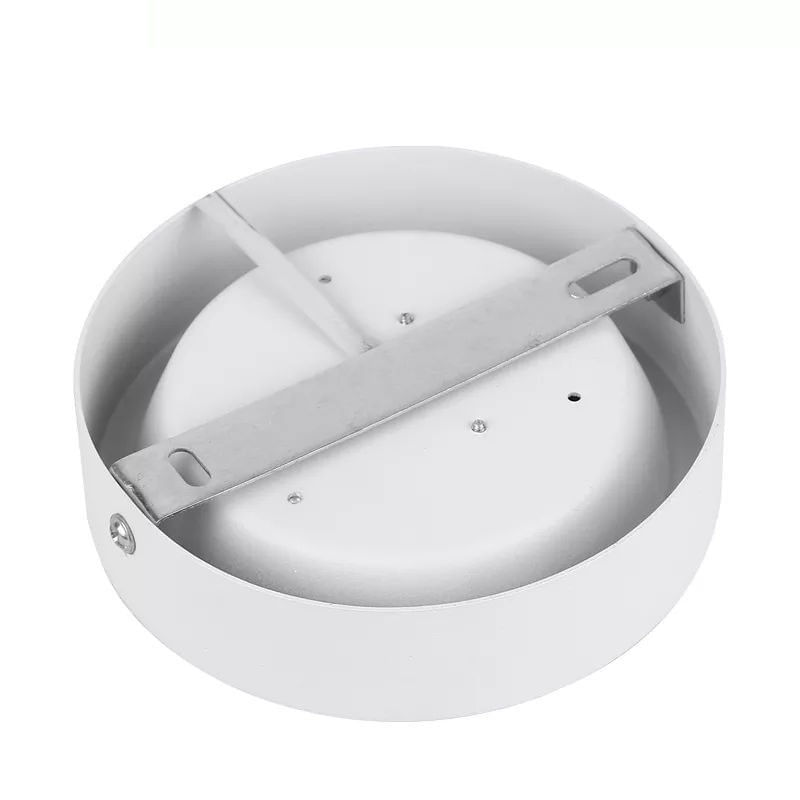 Aplica LED Techstar® Slim P, Putere 15W, Culoare Lumina 6500K, Diametru 12cm, Grosime 3cm, CRI 80+, Corp Aluminiu, Alb