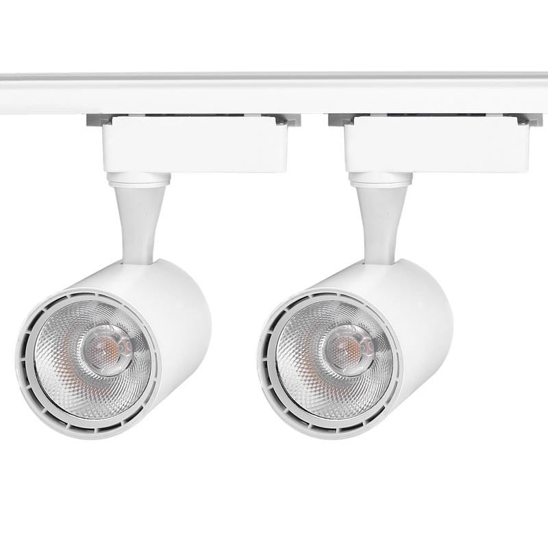 Spot LED Techstar® Tracklights, Pentru Sina RailRacks Monofazata Tip L, 30w, 6500k Lumina Rece, Iluminat Directionabil - 1 | YEO
