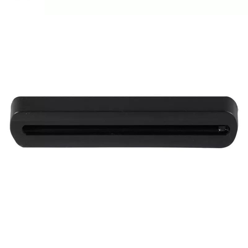 Sina pentru Spoturi Techstar® RailRacks Box, Monofazata Tip L, Corp Policarbonat, 20cm, Negru