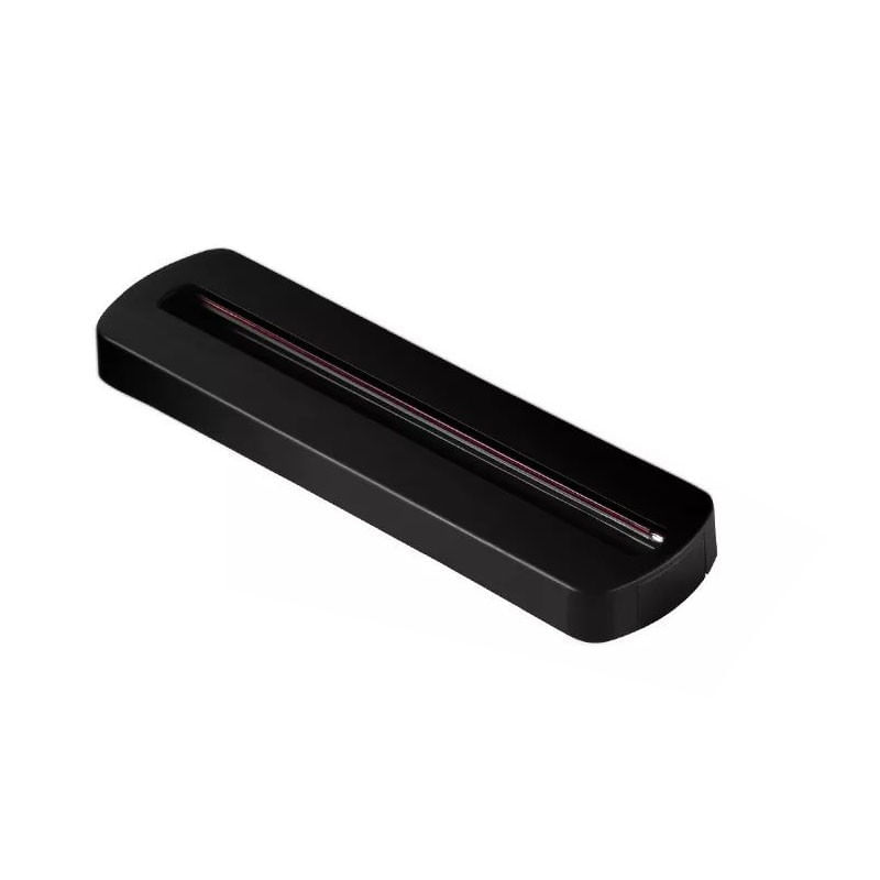 Sina pentru Spoturi Techstar® RailRacks Box, Monofazata Tip L, Corp Policarbonat, 20cm, Negru - 2 | YEO
