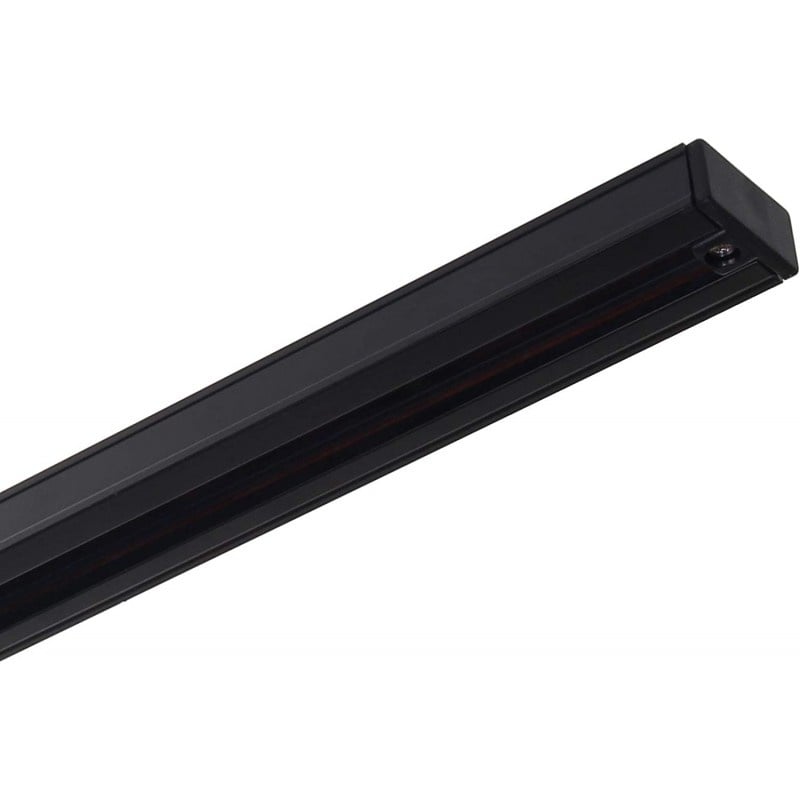 Sina pentru Spoturi Techstar® RailRacks, Monofazata Tip L, Corp Aluminiu, 50cm, Negru