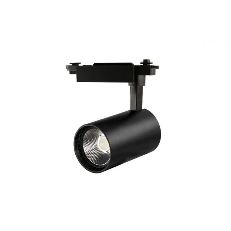 Spot LED Techstar® Tracklights, Pentru Sina RailRacks Monofazata Tip L, 20w, 4000k Lumina Naturala, Iluminat