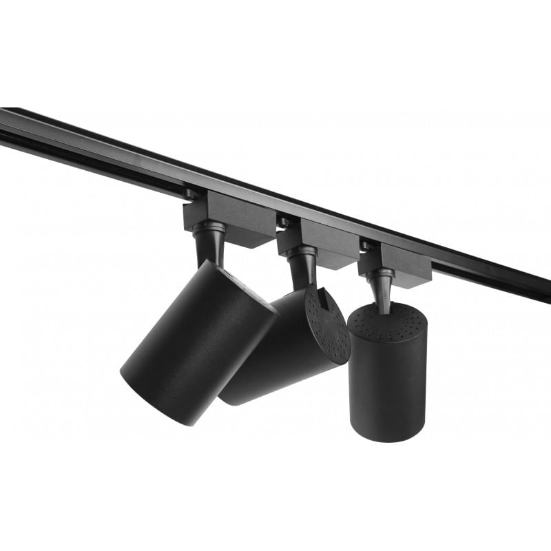 Spot LED Techstar® Tracklights, Pentru Sina RailRacks Monofazata Tip L, 20w, 4000k Lumina Naturala, Iluminat