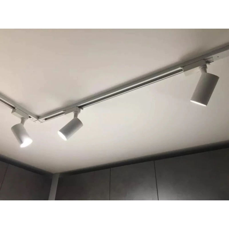 Spot LED Techstar® Tracklights, Pentru Sina RailRacks Monofazata Tip L, 12w, 4000k Lumina Naturala, Iluminat