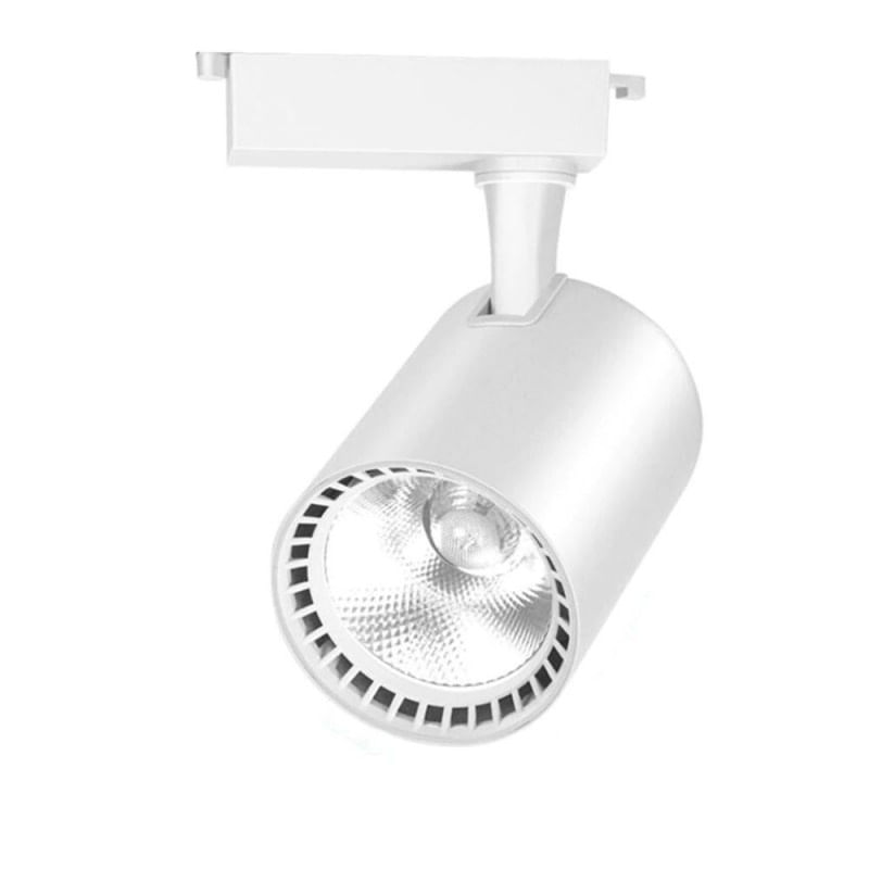Spot LED Techstar® Tracklights, Pentru Sina RailRacks Monofazata Tip L, 30w, 3000k Lumina Calda, Iluminat - 1 | YEO