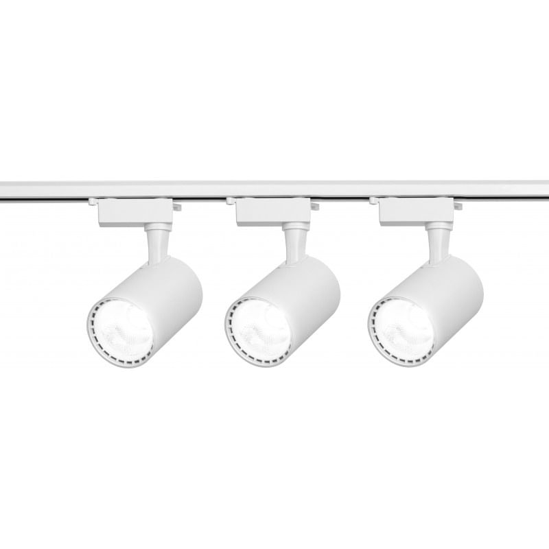 Spot LED Techstar® Tracklights, Pentru Sina RailRacks Monofazata Tip L, 20w, 3000k Lumina Calda, Iluminat - 1 | YEO