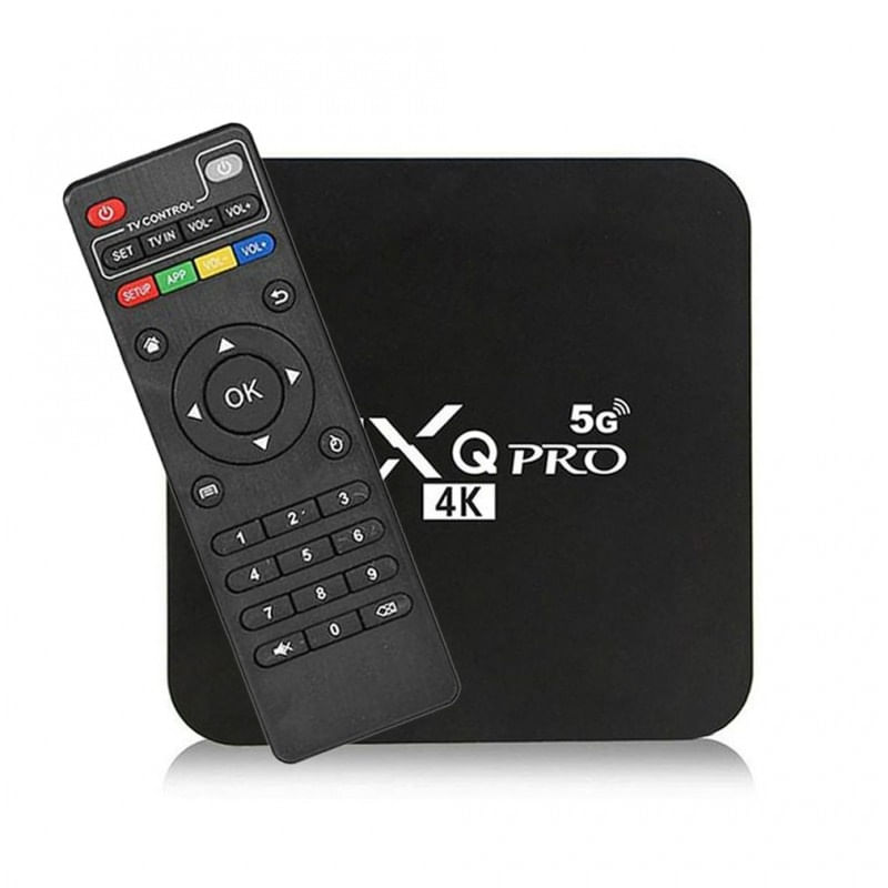 Mini PC TV Box Techstar® MXQ PRO, UltraHD 4K, Quad-Core 64 Bit. 4GB RAM, 32GB ROM, 5G Wireless, Ethernet, Android 10