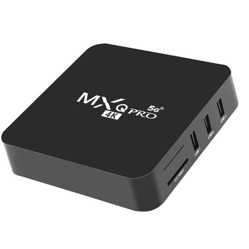 Mini PC TV Box Techstar® MXQ PRO, UltraHD 4K, Quad-Core 64 Bit. 4GB RAM, 32GB ROM, 5G Wireless, Ethernet, Android 10 - 2 | YEO