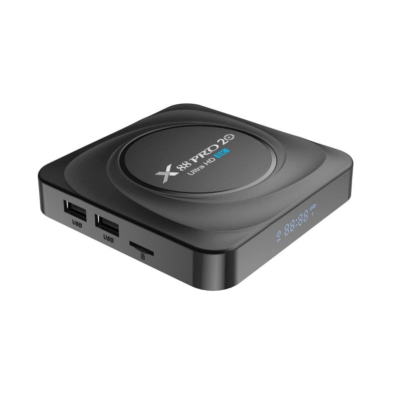 Mini PC Tv Box Techstar® X88 Pro 20, Procesor RK3566, Android 11, UHD 8K, HDR, 4GB RAM LPDDR4, 32GB ROM, WiFi 5G