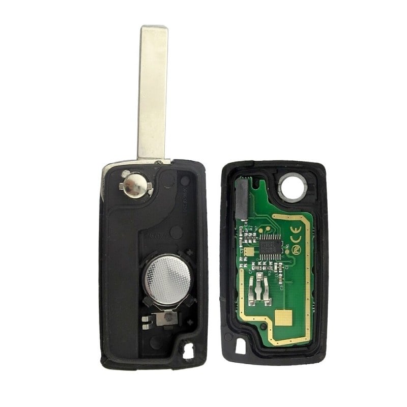 Cheie Auto Completa Techstar® Peugeot, 307, 407, 433Mhz, 7961, ID46, VA2, 3 Butoane - 3 | YEO