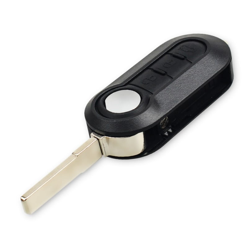 Cheie Auto Completa Techstar® Fiat, 500, Grande, Punto, ID46 PCF7926ATT, 433Mhz, 3 Butoane, Delphi - 1 | YEO