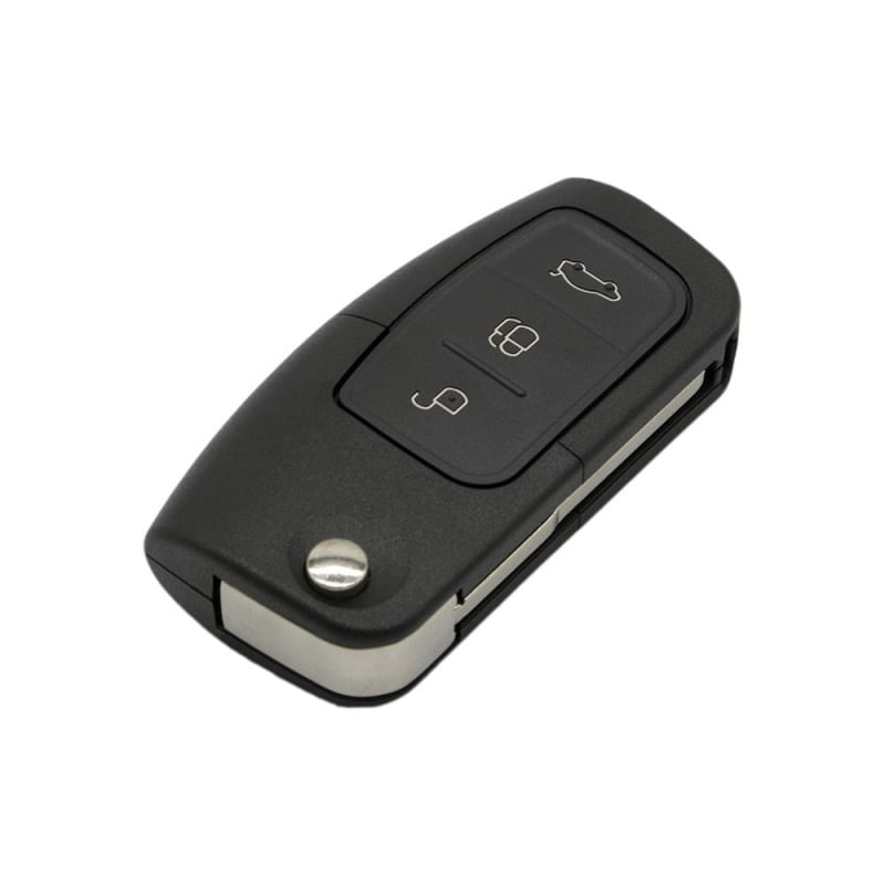 Cheie Auto Completa Techstar® Ford, Focus, Fiesta, Mondeo, 4D60, 433Mhz, FO21, 3 Butoane - 3 | YEO