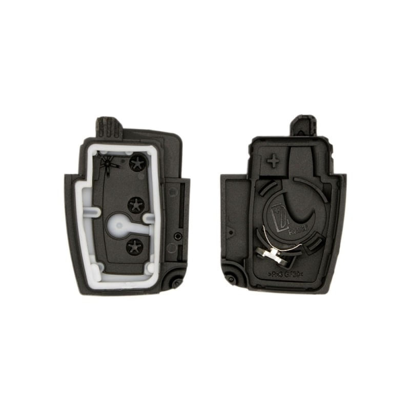 Cheie Auto Completa Techstar® Ford, Focus, Fiesta, Mondeo, 4D63, 433Mhz, 3 Butoane, Inchidere Geamuri