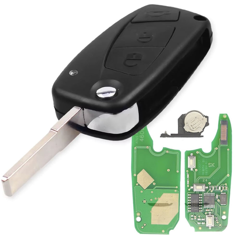 Cheie Auto Completa Compatibila cu Fiat Bravo, Stilo, Linea, Ducato, Lancia Ypsilon, Peugeot Boxer, Citroen Jumper - imagine 6