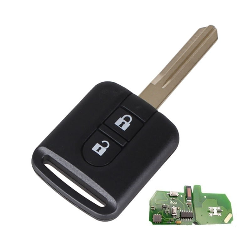 Cheie Auto Completa Techstar® Nissan, Micra, Navara, Patrol, Qashqai, 2 Butoane, 433Mhz, 7946 - 1 | YEO