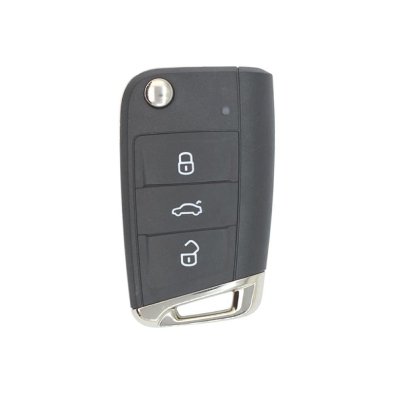 Cheie Auto Completa Techstar® Volkswagen MQB, Golf MK7, T-Roc, Octavia, 3 Butoane, 434Mhz, HU167