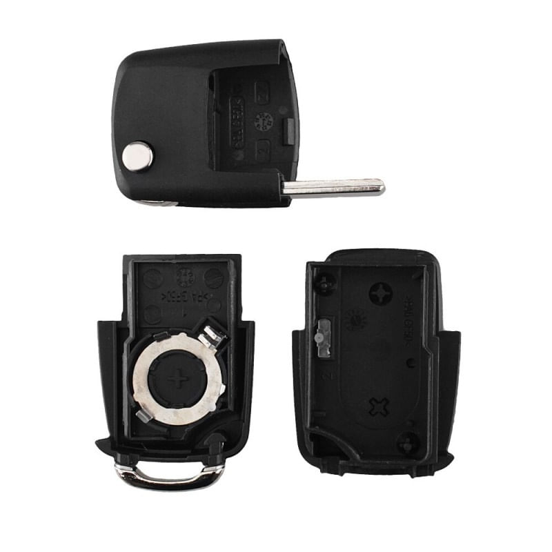 Cheie Auto Completa Techstar® Volkswagen Polo, Passat, Golf, Transporter, Bora, 433Mhz, 1J0 959 753, ID48, 2 Butoane - 1 | YEO