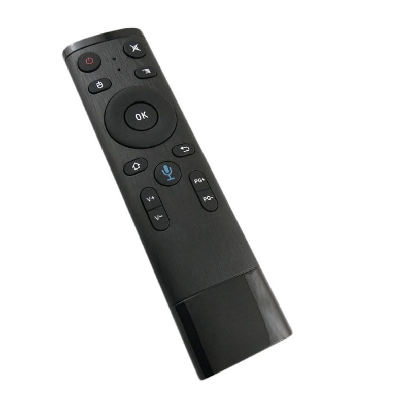 Tastatura Techstar® Q5, Air Mouse, Voice, Telecomanda, 2.4G, Gyroscop, Raza 15 metrii, Compatibila PC, Android - 2 | YEO